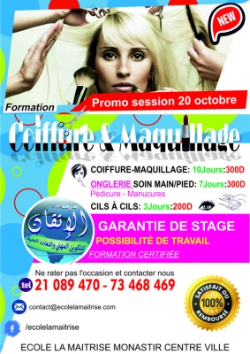 formation coiffure & maquillage