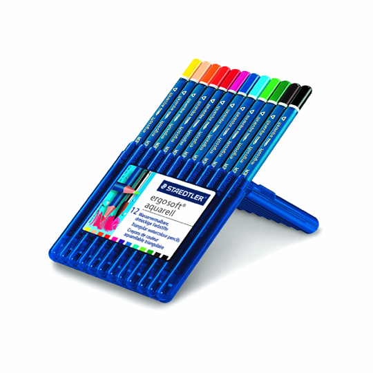 BOITE CRAYON COULEUR STAEDTLER AQUARELLE DE 12